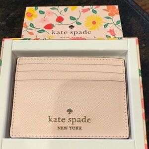 Kate Spade Blush Card Holder